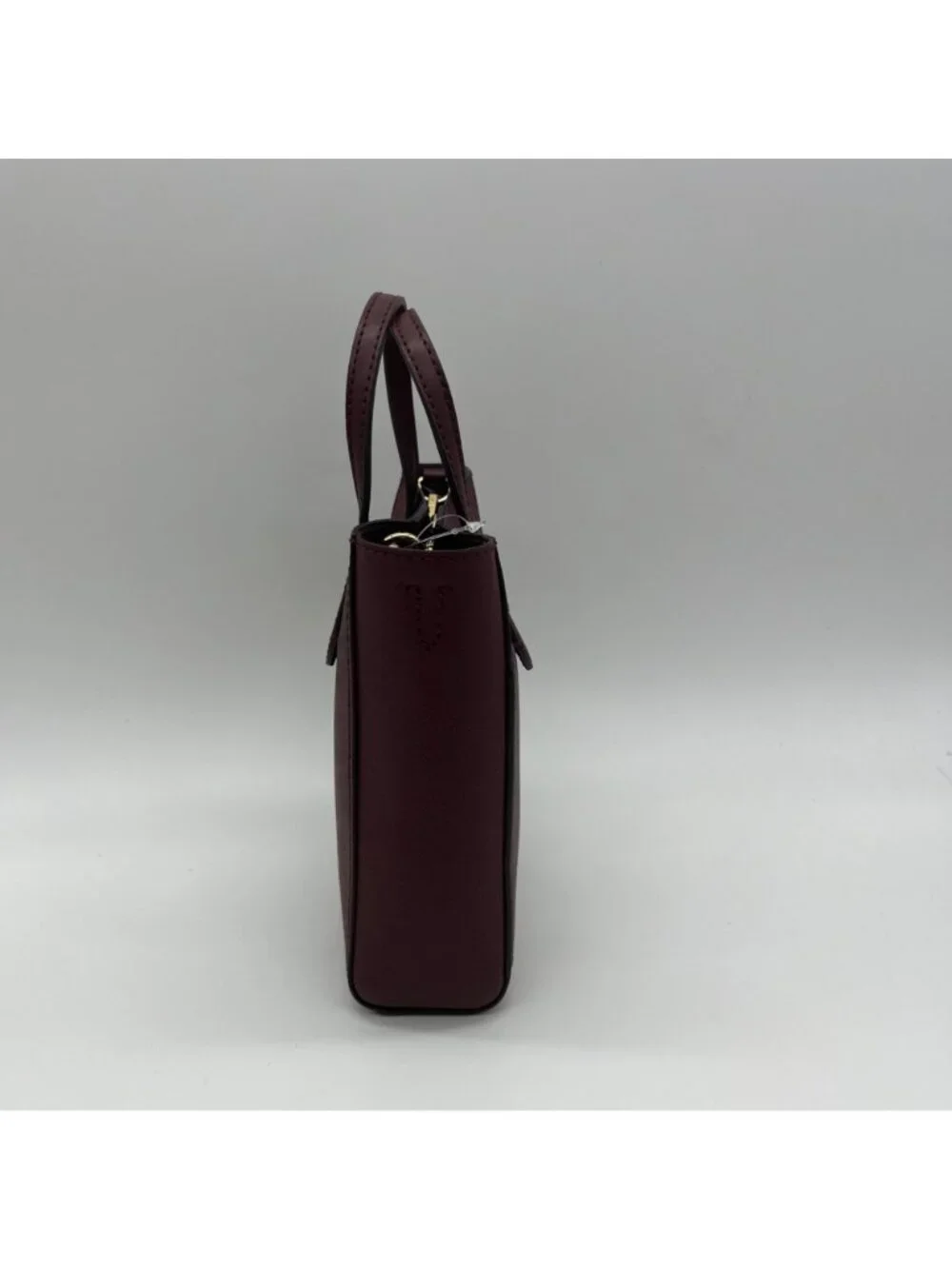 Michael Kors Burgundy Saffiano Leather Crossbody Bag